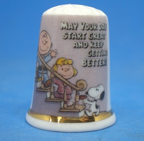 Birchcroft china thimble - china,