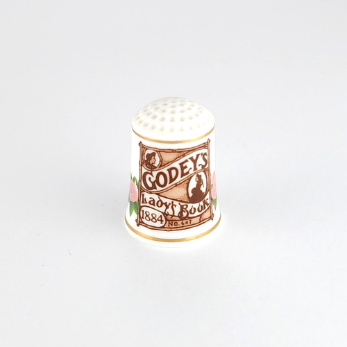 Thimble godey lady - thimble, godey's