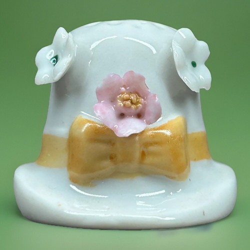 Vtg napco porcelain thimble - vtg,